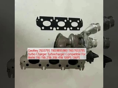 Geofrey 7633795 11659895980 11657633795 Turbolader Turbolader Kompatibel für BMW 116i 118i 218i 318i 418i 109PS 136PS