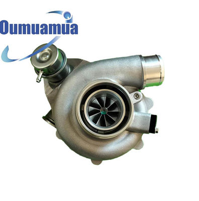 Turbolader G25/550 mit Ventil Spitze Fräsenrad Kugellager Turbo Wastegate T25 0,49AR Vband hinten
